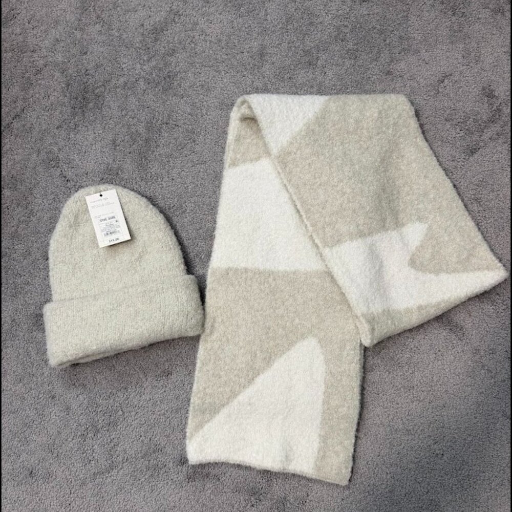 A New Day Hat and Scarf Set
